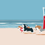 I hereby interrupt the blog-cation for a So Cal #Corgi Summer Beach Day GIVEAWAY!