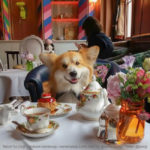 #Corgi Teatime Fit for a Queen — Coming SOON to London!